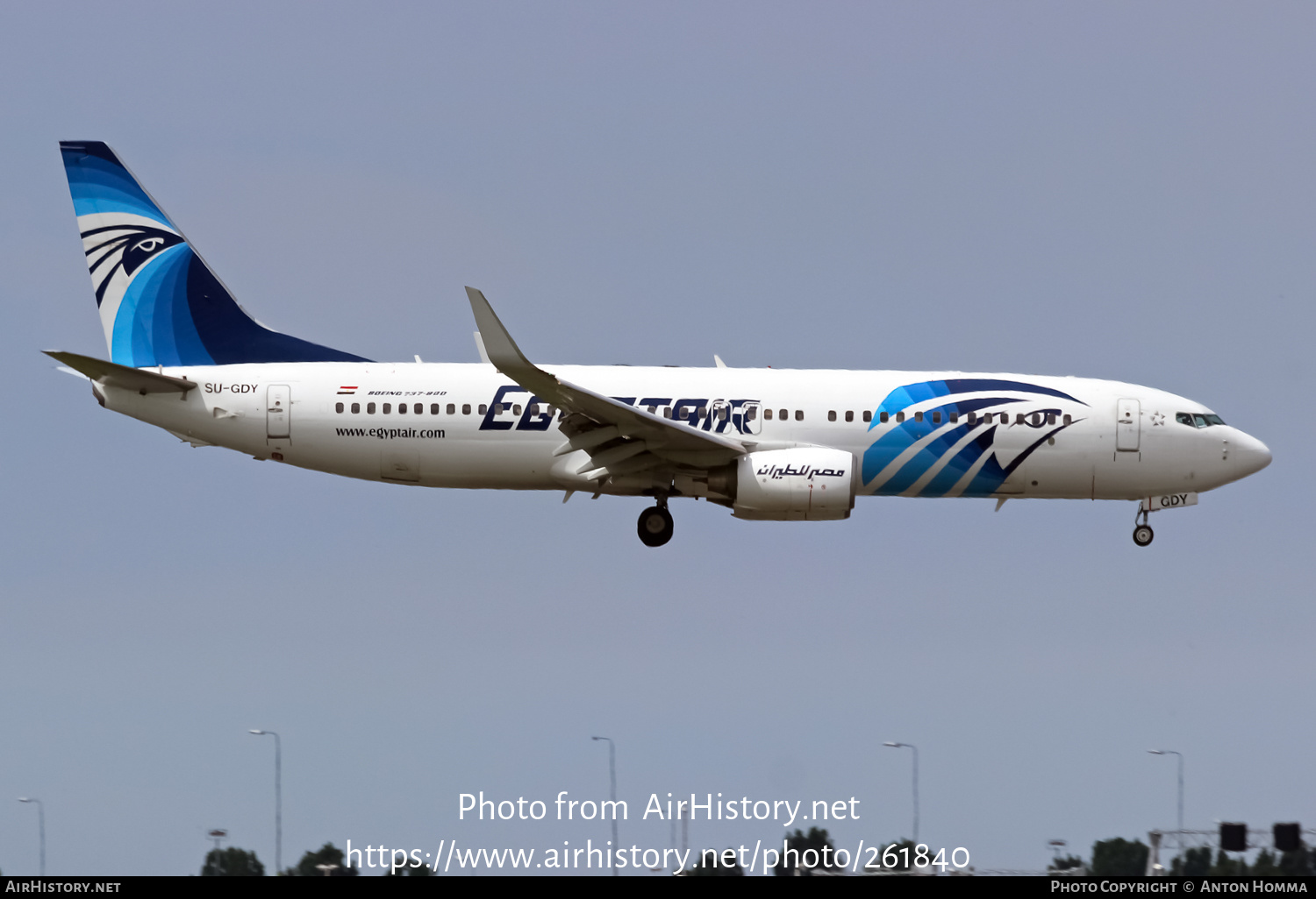 Aircraft Photo of SU-GDY | Boeing 737-866 | EgyptAir | AirHistory.net #261840