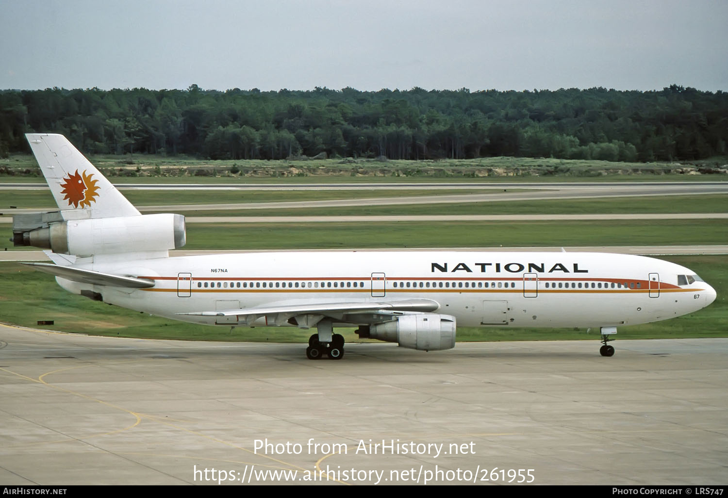 Aircraft Photo of N67NA | McDonnell Douglas DC-10-10 | National Airlines | AirHistory.net #261955