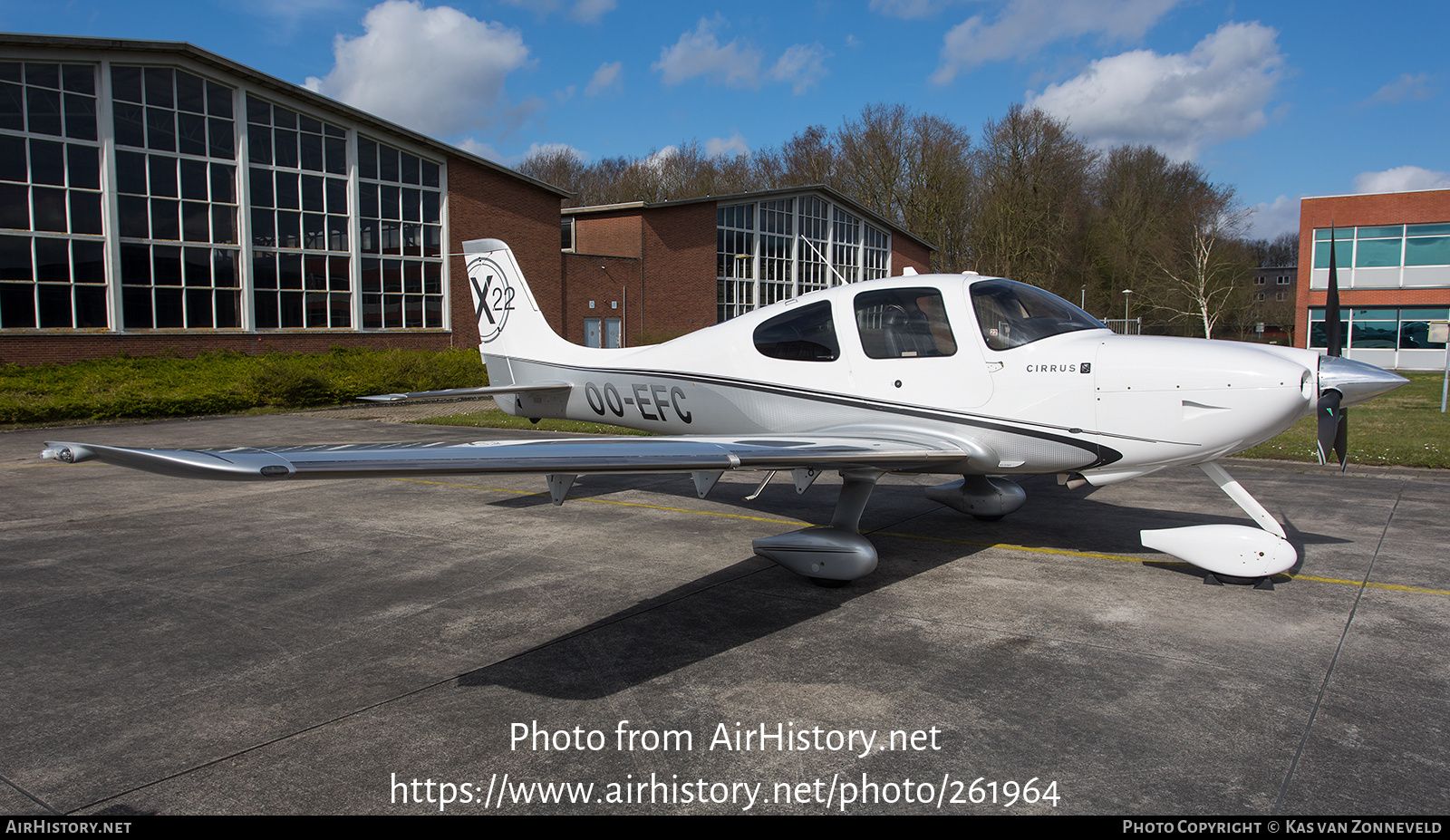 Aircraft Photo of OO-EFC | Cirrus SR-22 G3-X | AirHistory.net #261964