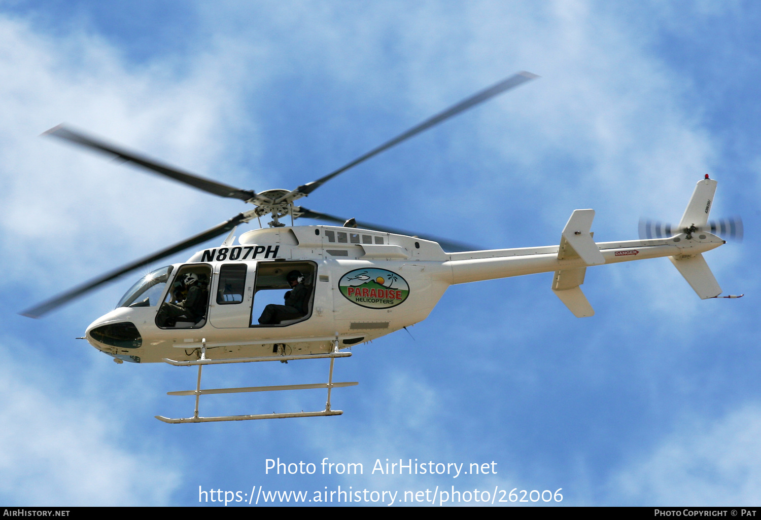 Aircraft Photo of N807PH | Bell 407 | Paradise Helicopters | AirHistory.net #262006