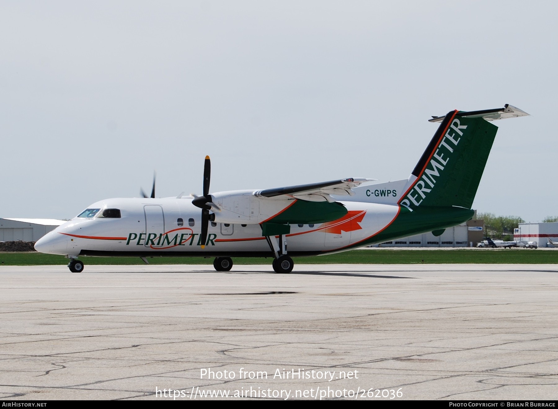 Aircraft Photo of C-GWPS | De Havilland Canada DHC-8-102 Dash 8 | Perimeter Aviation | AirHistory.net #262036