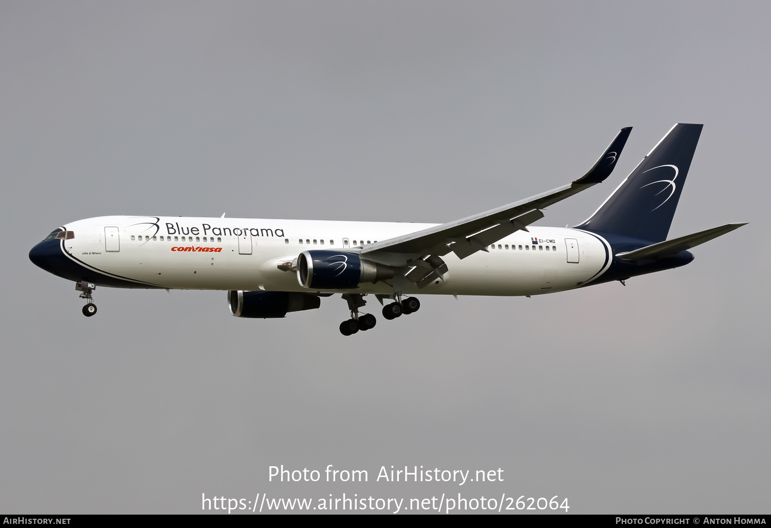 Aircraft Photo of EI-CMD | Boeing 767-324/ER | Blue Panorama Airlines | AirHistory.net #262064