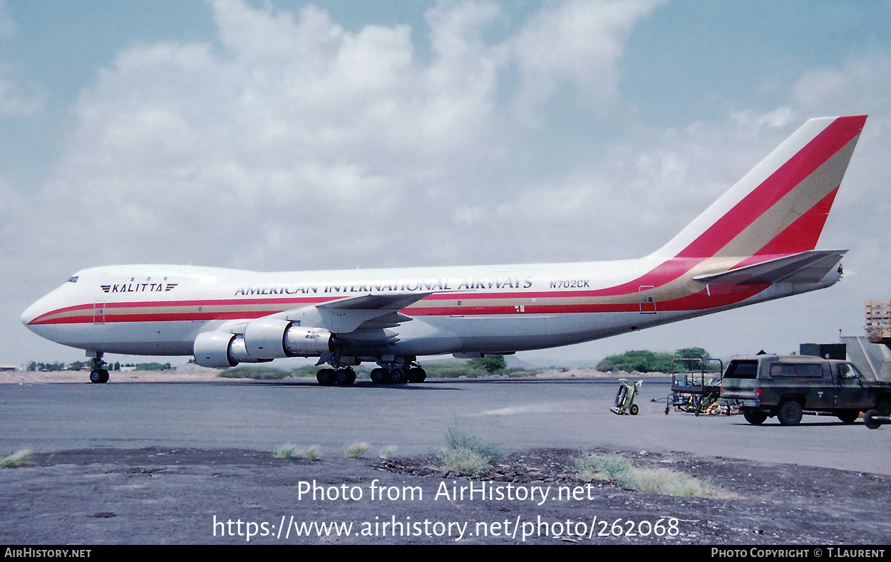 Aircraft Photo of N702CK | Boeing 747-146(SF) | American International Airways | AirHistory.net #262068