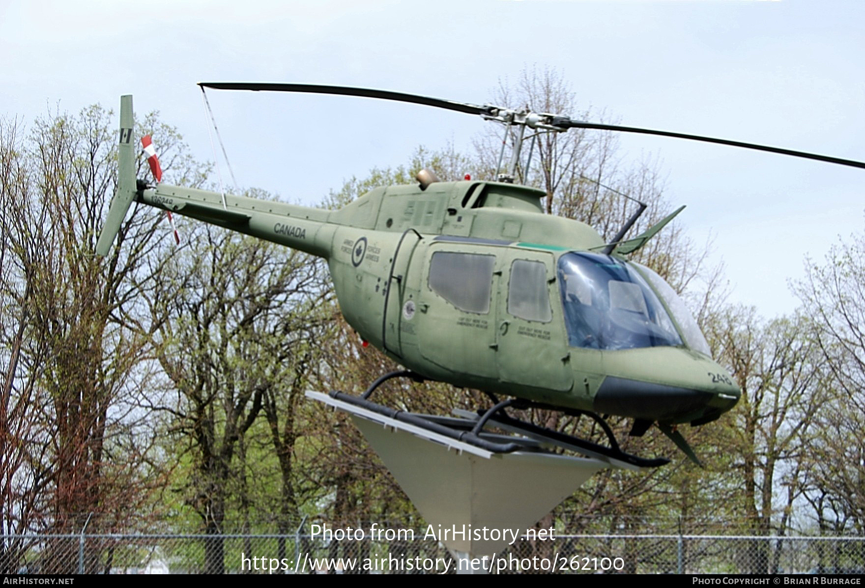 Aircraft Photo of 136248 | Bell CH-136 Kiowa (206A-1/COH-58A) | Canada - Air Force | AirHistory.net #262100