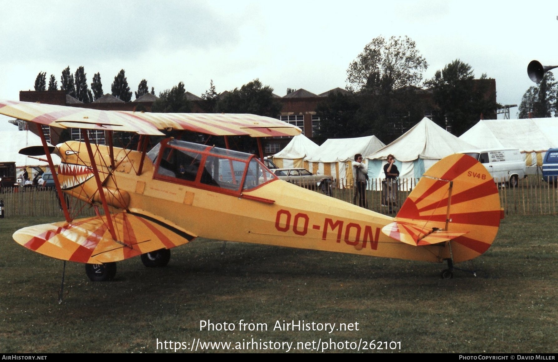 Aircraft Photo of OO-MON | Stampe-Vertongen SV-4B | AirHistory.net #262101