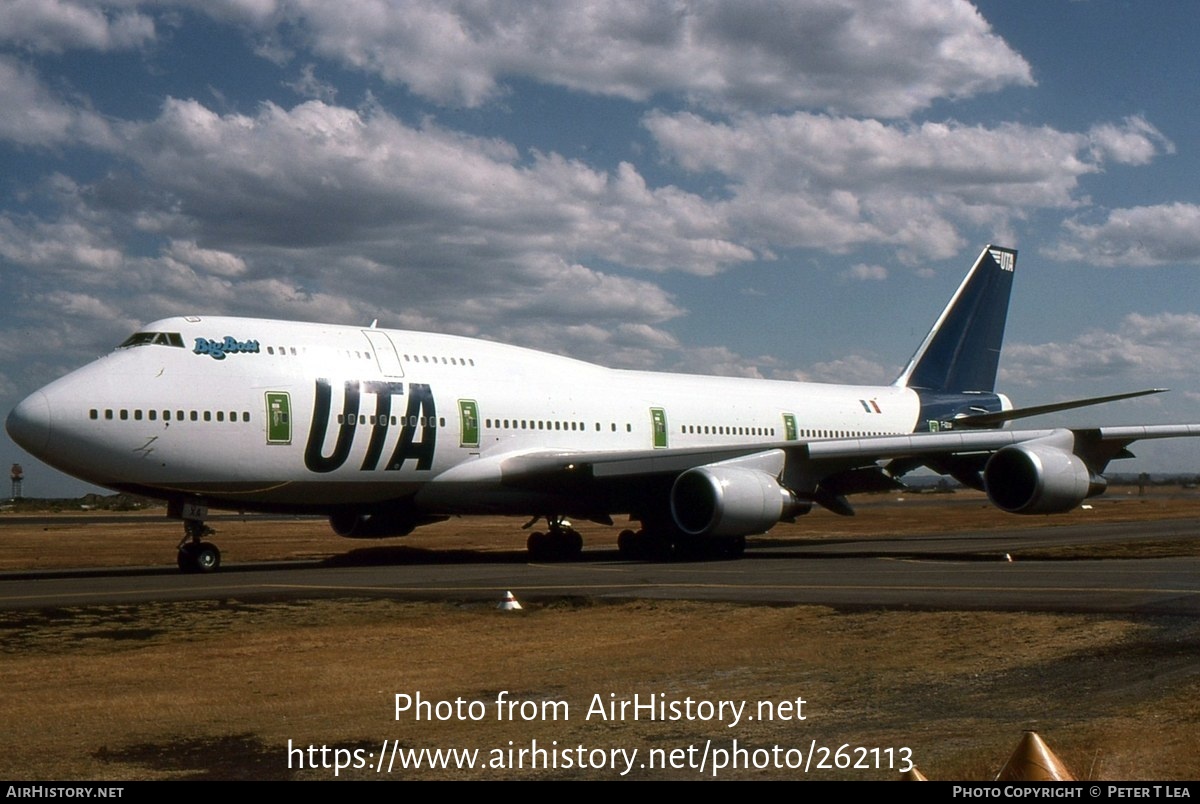 Aircraft Photo of F-GEXA | Boeing 747-4B3 | UTA - Union de Transports Aériens | AirHistory.net #262113