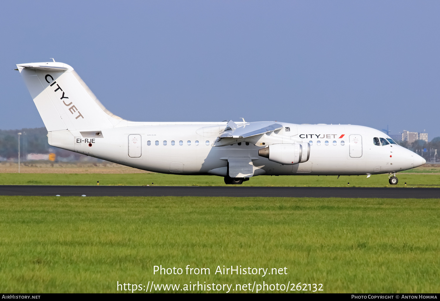 Aircraft Photo of EI-RJE | British Aerospace Avro 146-RJ85 | CityJet | AirHistory.net #262132