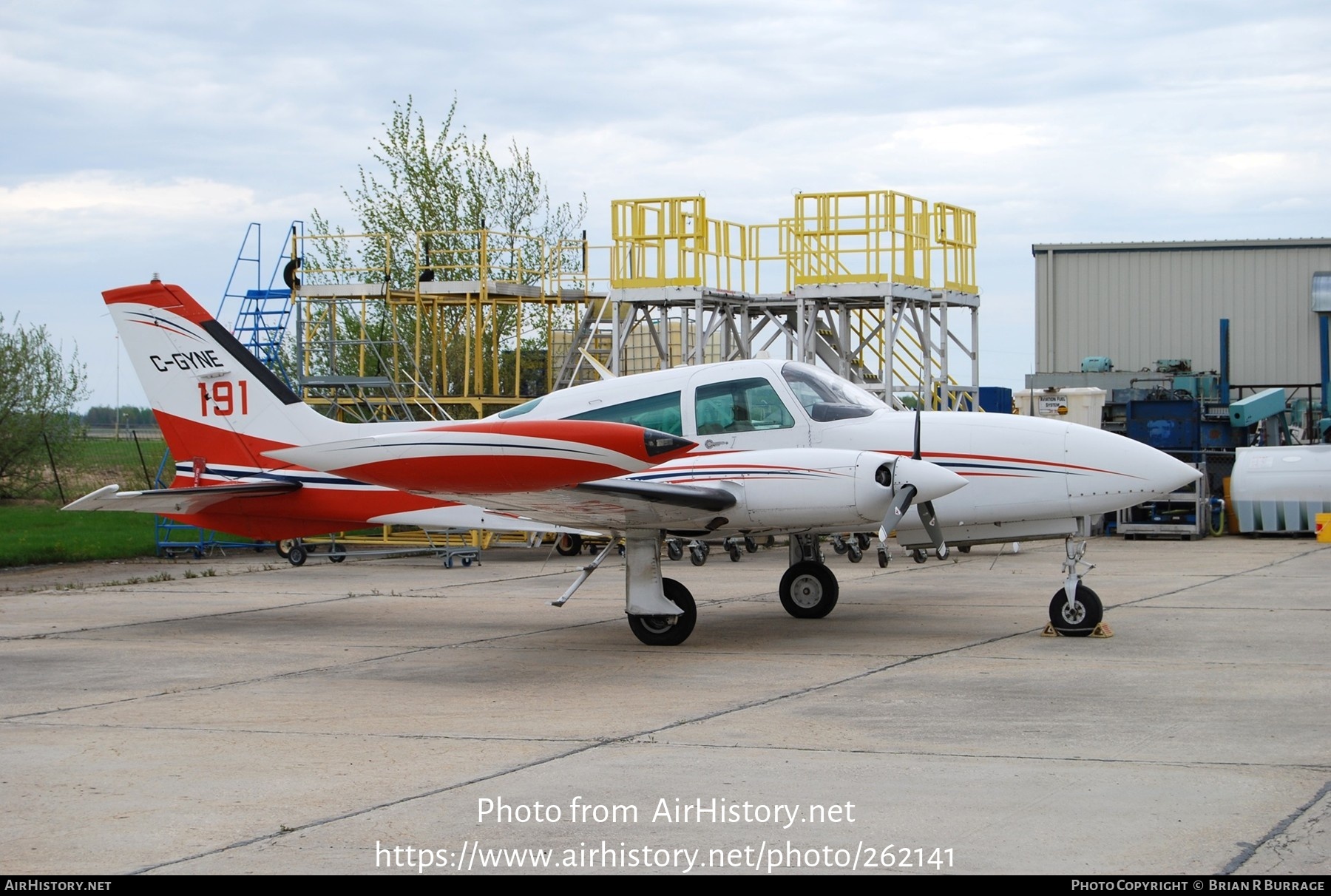 Aircraft Photo of C-GYNE | Cessna 310R | AirHistory.net #262141