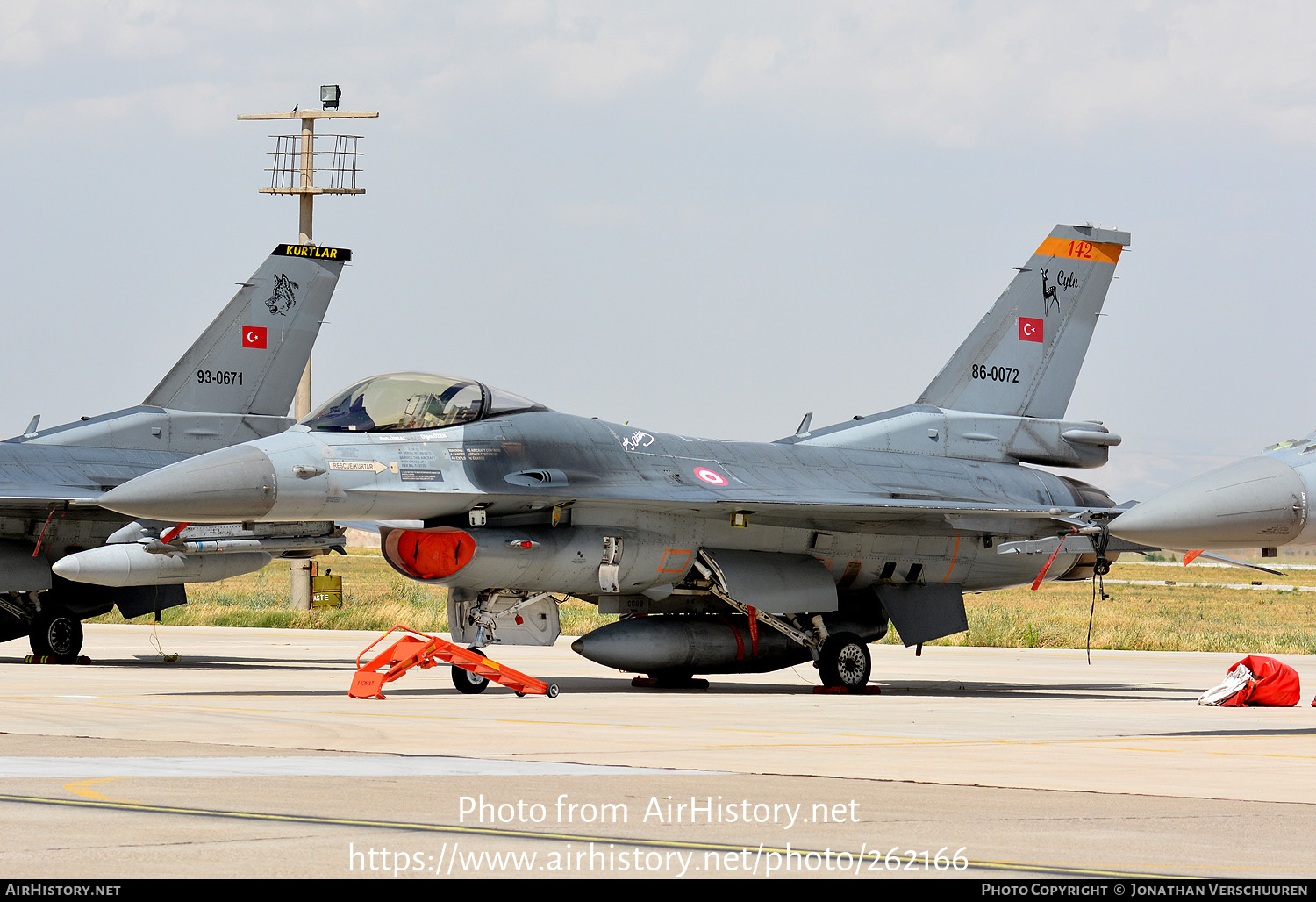 Aircraft Photo of 86-0072 | General Dynamics F-16C Fighting Falcon | Turkey - Air Force | AirHistory.net #262166