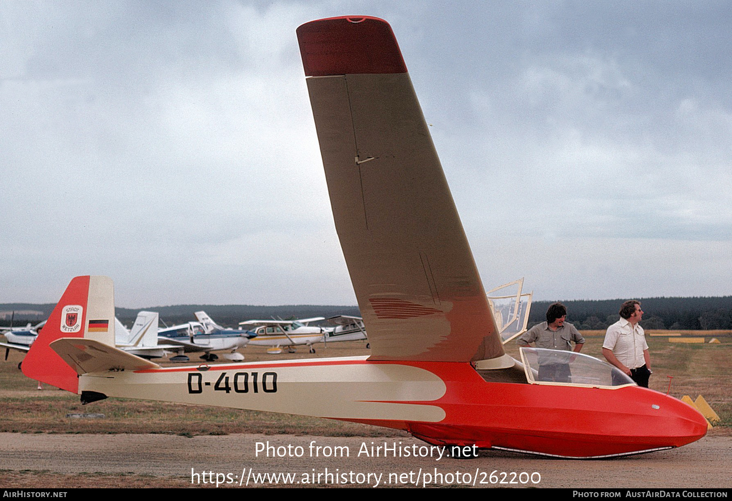 Aircraft Photo of D-4010 | Schleicher Ka-7 Rhonadler | AirHistory.net #262200