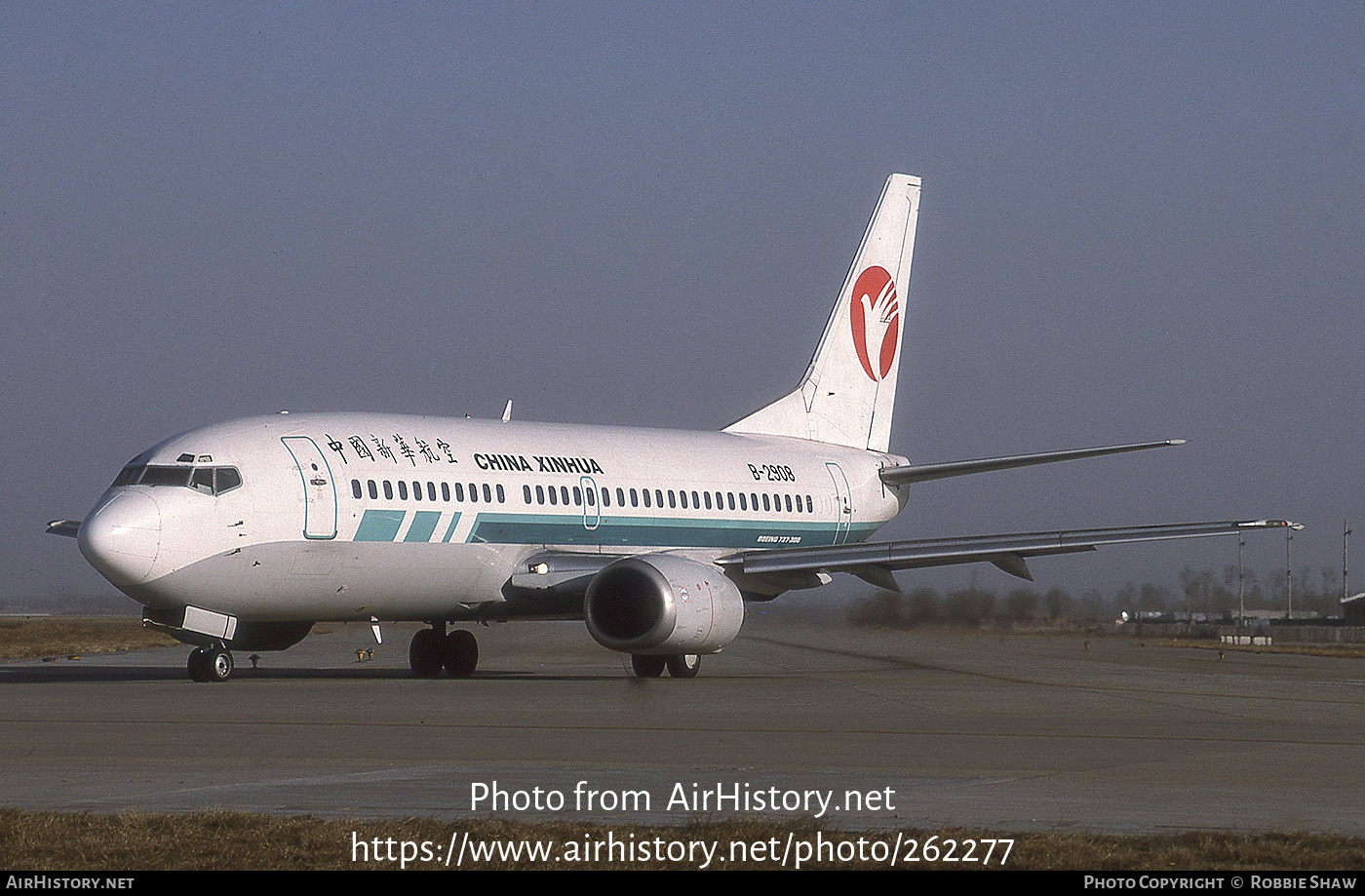 Aircraft Photo Of B-2908 | Boeing 737-341 | China Xinhua Airlines ...