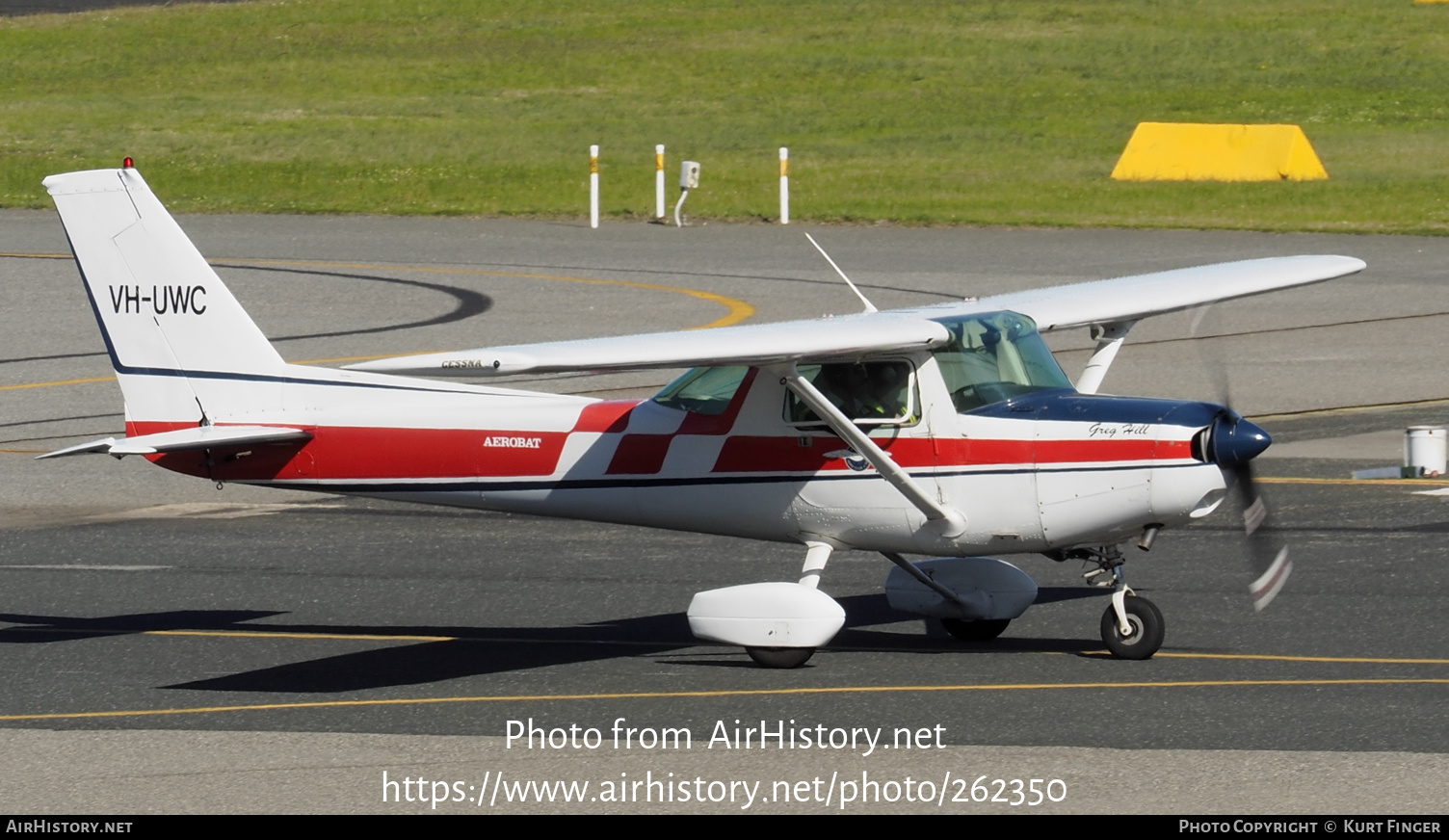 Aircraft Photo of VH-UWC | Cessna A152 Aerobat | Royal Aero Club of Western Australia | AirHistory.net #262350