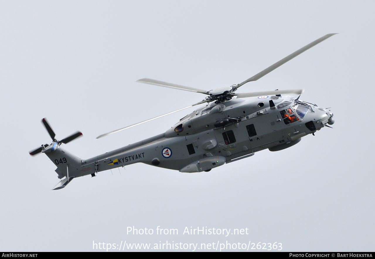 Aircraft Photo of 049 | NHI NH90 NFH | Norway - Coast Guard | AirHistory.net #262363