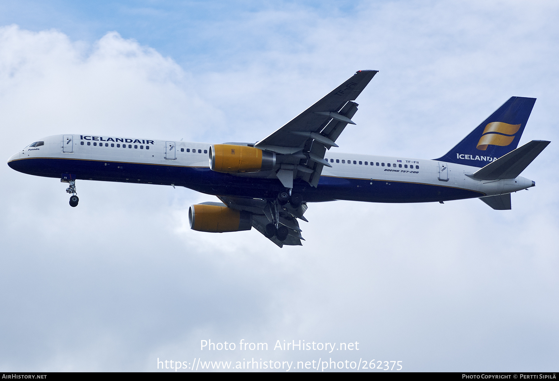 Aircraft Photo of TF-FII | Boeing 757-208 | Icelandair | AirHistory.net #262375