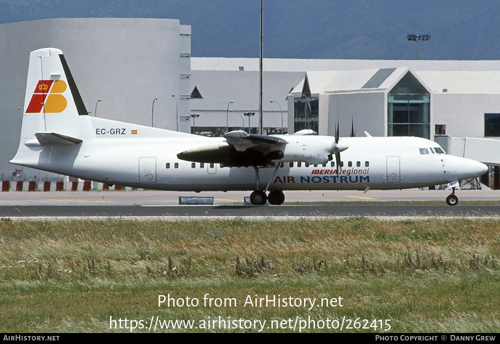 Aircraft Photo of EC-GRZ | Fokker 50 | Iberia Regional | AirHistory.net #262415