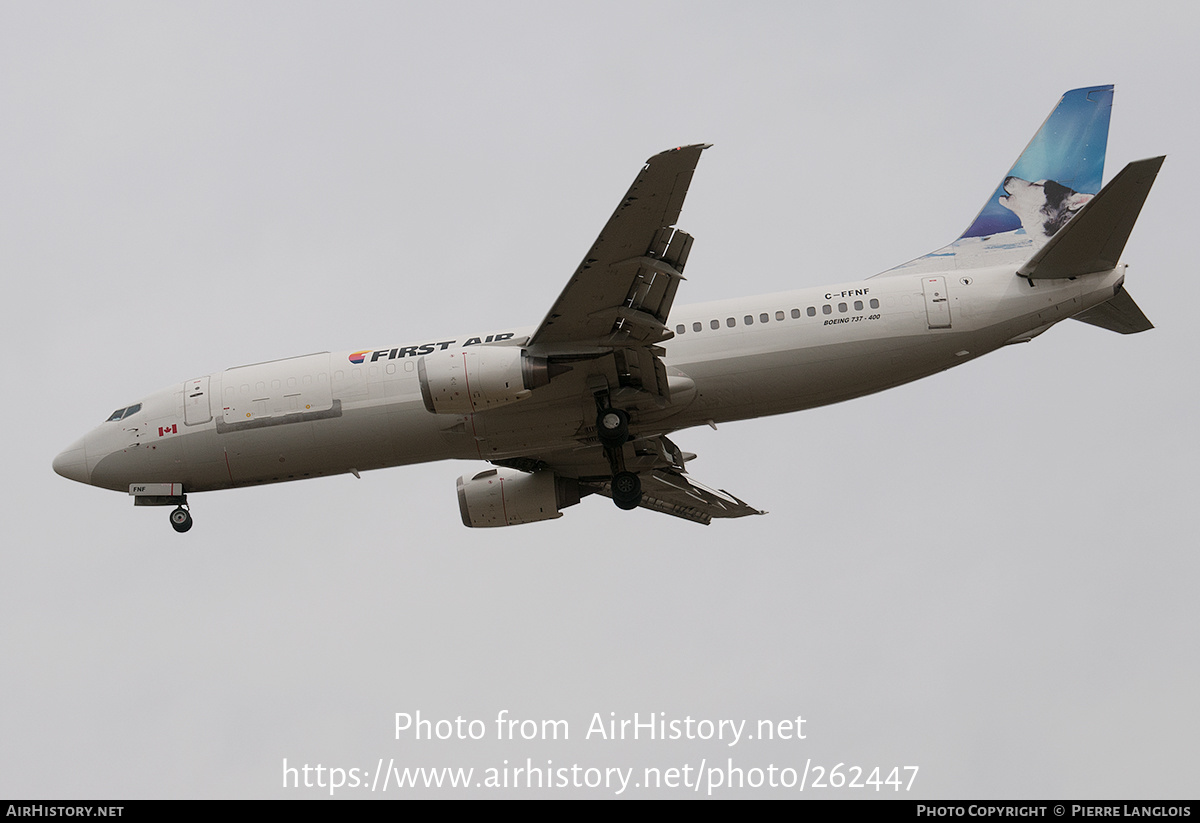 Aircraft Photo of C-FFNF | Boeing 737-406 | First Air | AirHistory.net #262447