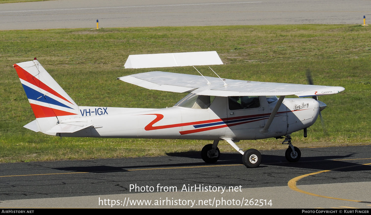 Aircraft Photo of VH-IGX | Cessna 152 | Air Australia International | AirHistory.net #262514