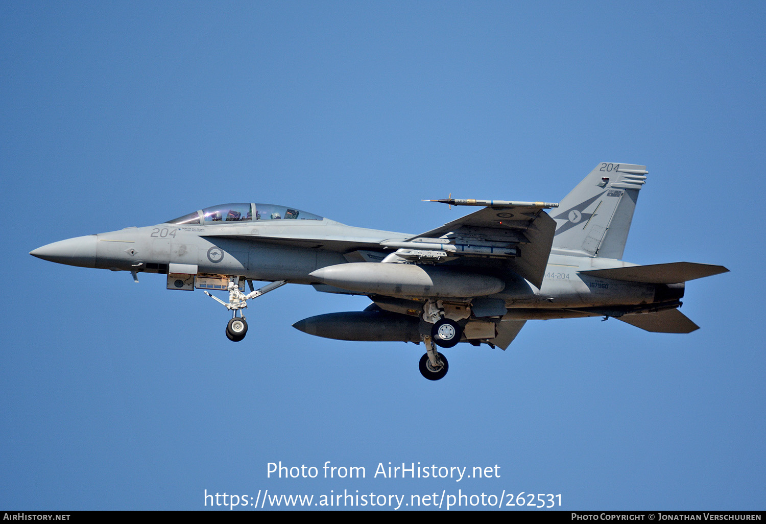 Aircraft Photo of A44-204 | Boeing F/A-18F Super Hornet | Australia ...