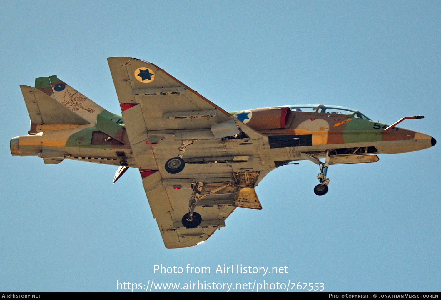 Aircraft Photo of 544 | McDonnell Douglas TA-4H Skyhawk (Aa-it) | Israel - Air Force | AirHistory.net #262553