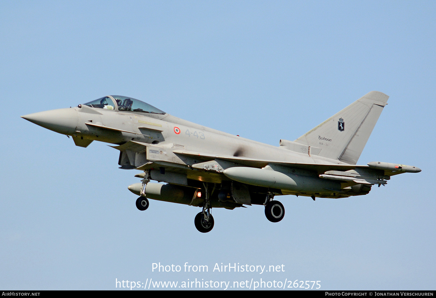 Aircraft Photo of MM7317 | Eurofighter F-2000A Typhoon | Italy - Air Force | AirHistory.net #262575