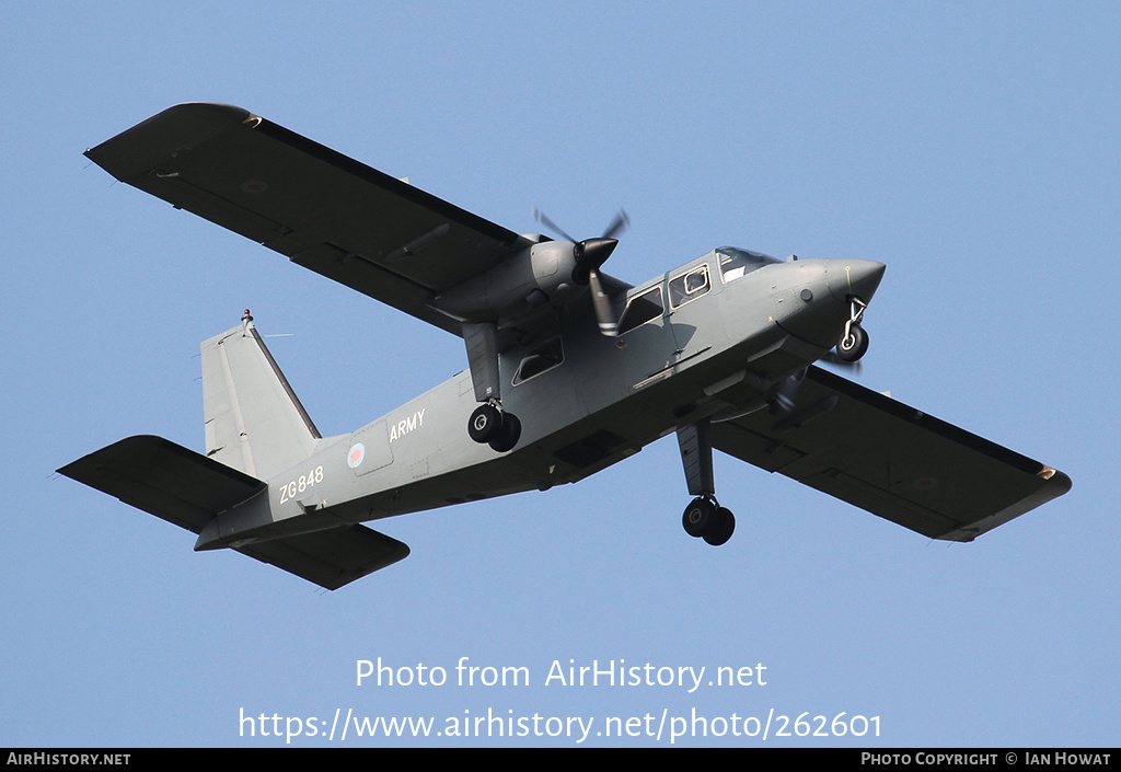 Aircraft Photo of ZG848 | Britten-Norman BN-2T Islander AL1 | UK - Army | AirHistory.net #262601