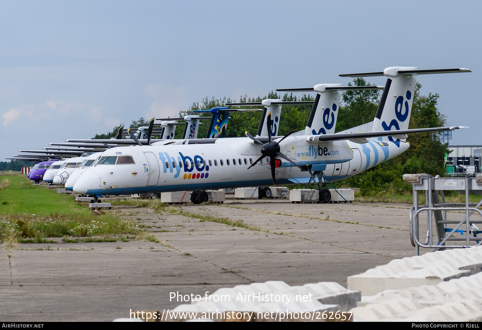 Aircraft Photo of G-ECOR | Bombardier DHC-8-402 Dash 8 | Flybe | AirHistory.net #262657