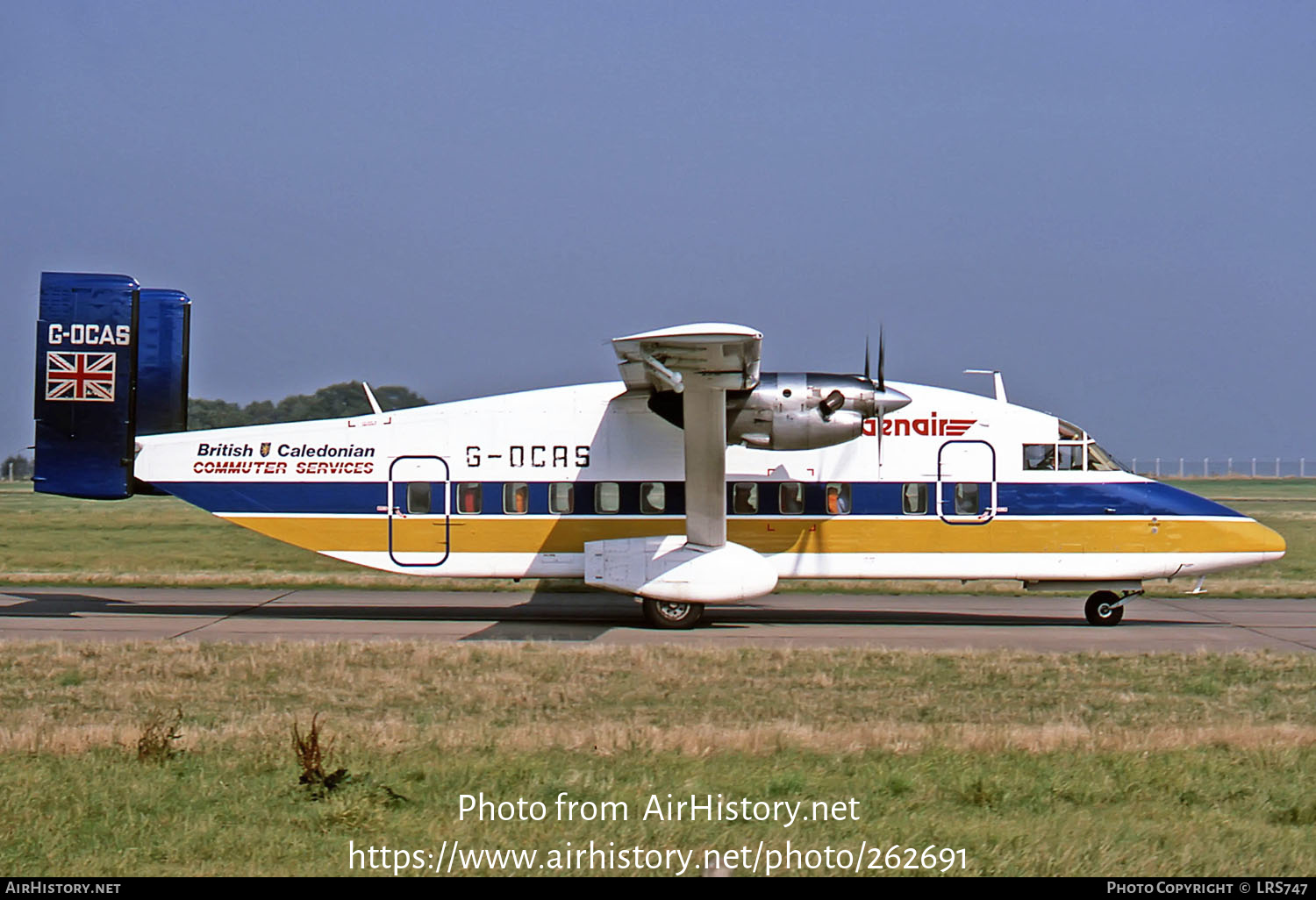 Aircraft Photo of G-OCAS | Short 330-200 | Genair | AirHistory.net #262691