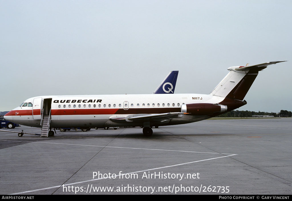 Aircraft Photo of N1117J | BAC 111-204AF One-Eleven | Quebecair | AirHistory.net #262735