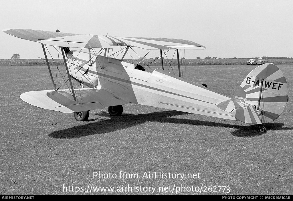 Aircraft Photo of G-AWEF | Stampe-Vertongen SV-4C | AirHistory.net #262773