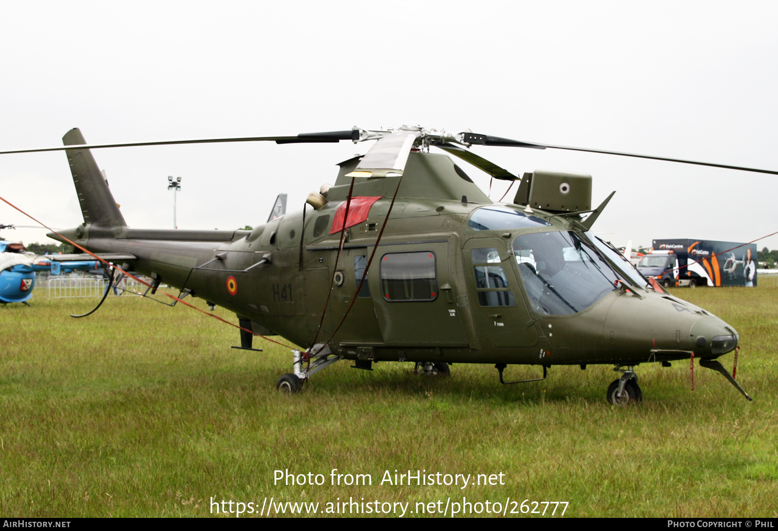 Aircraft Photo of H41 | Agusta A-109BA | Belgium - Air Force | AirHistory.net #262777