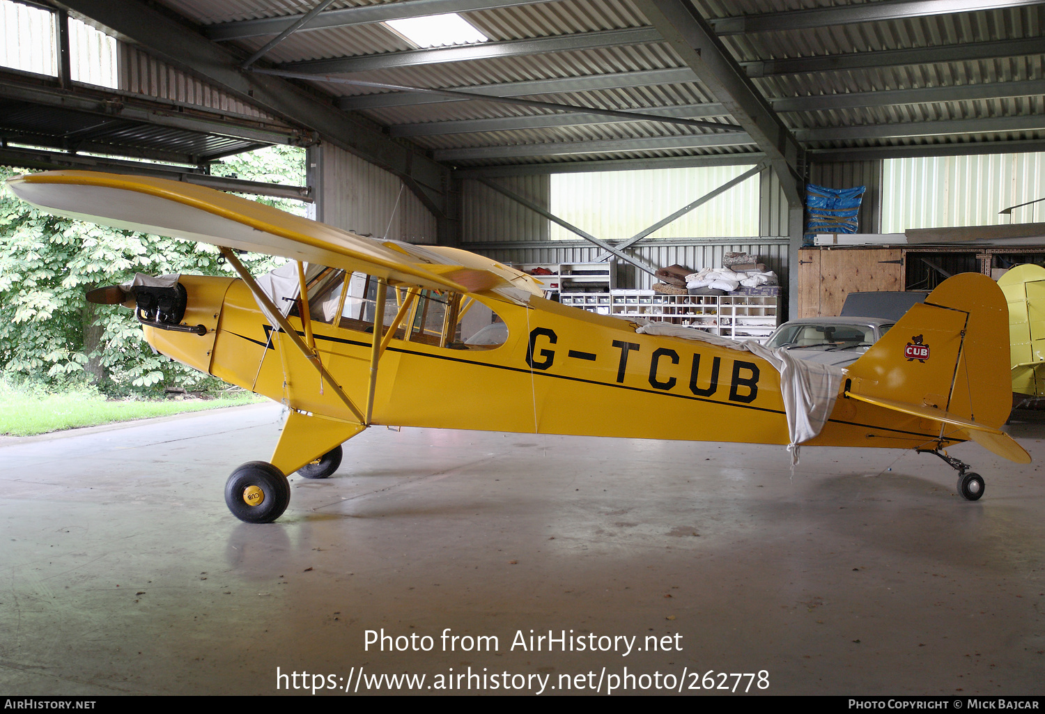 Aircraft Photo of G-TCUB | Piper J-3C-65 Cub | AirHistory.net #262778