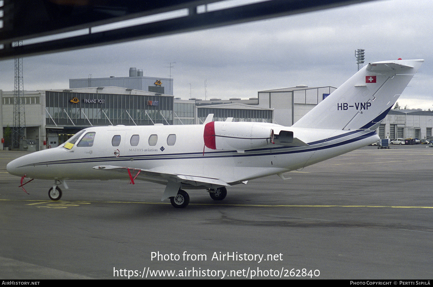 Aircraft Photo of HB-VNP | Cessna 525 CitationJet CJ1 | Mathys Aviation | AirHistory.net #262840