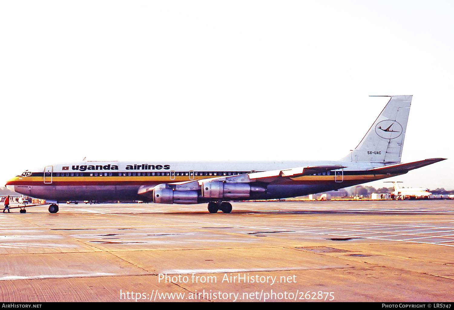 Aircraft Photo of 5X-UAC | Boeing 707-351C | Uganda Airlines | AirHistory.net #262875