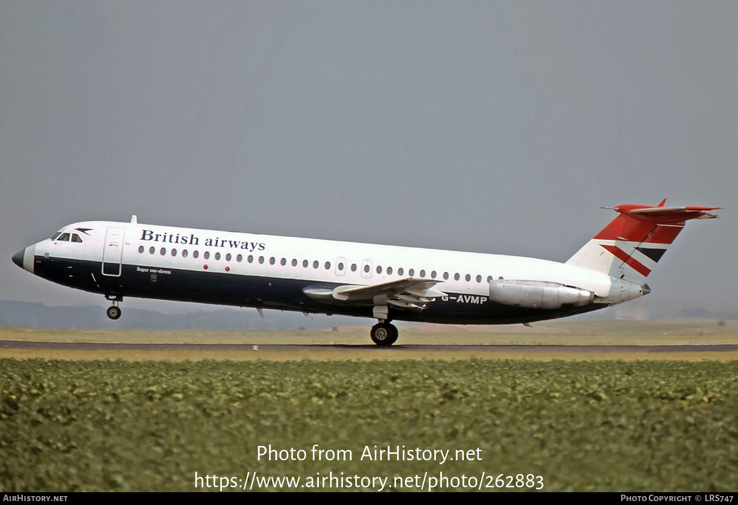 Aircraft Photo of G-AVMP | BAC 111-510ED One-Eleven | British Airways | AirHistory.net #262883