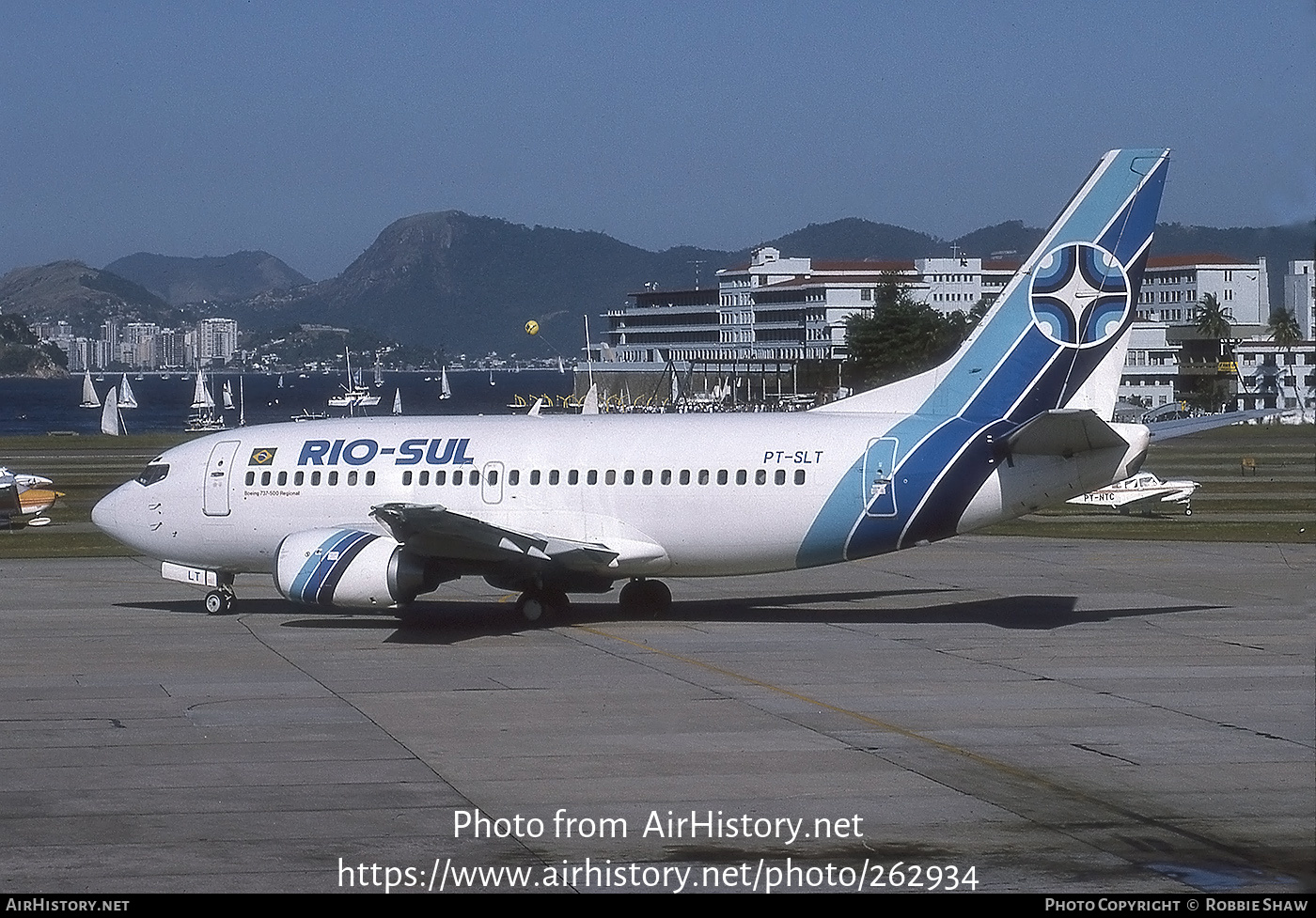 Aircraft Photo of PT-SLT | Boeing 737-5Y0 | Rio-Sul | AirHistory.net #262934