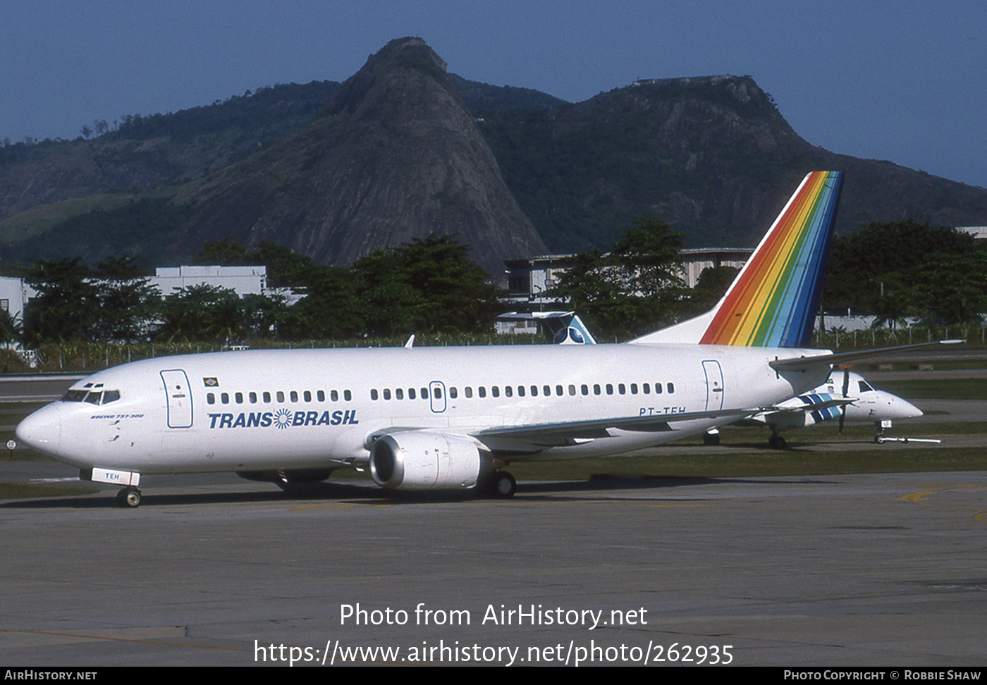 Aircraft Photo of PT-TEH | Boeing 737-3Q4 | TransBrasil | AirHistory.net #262935