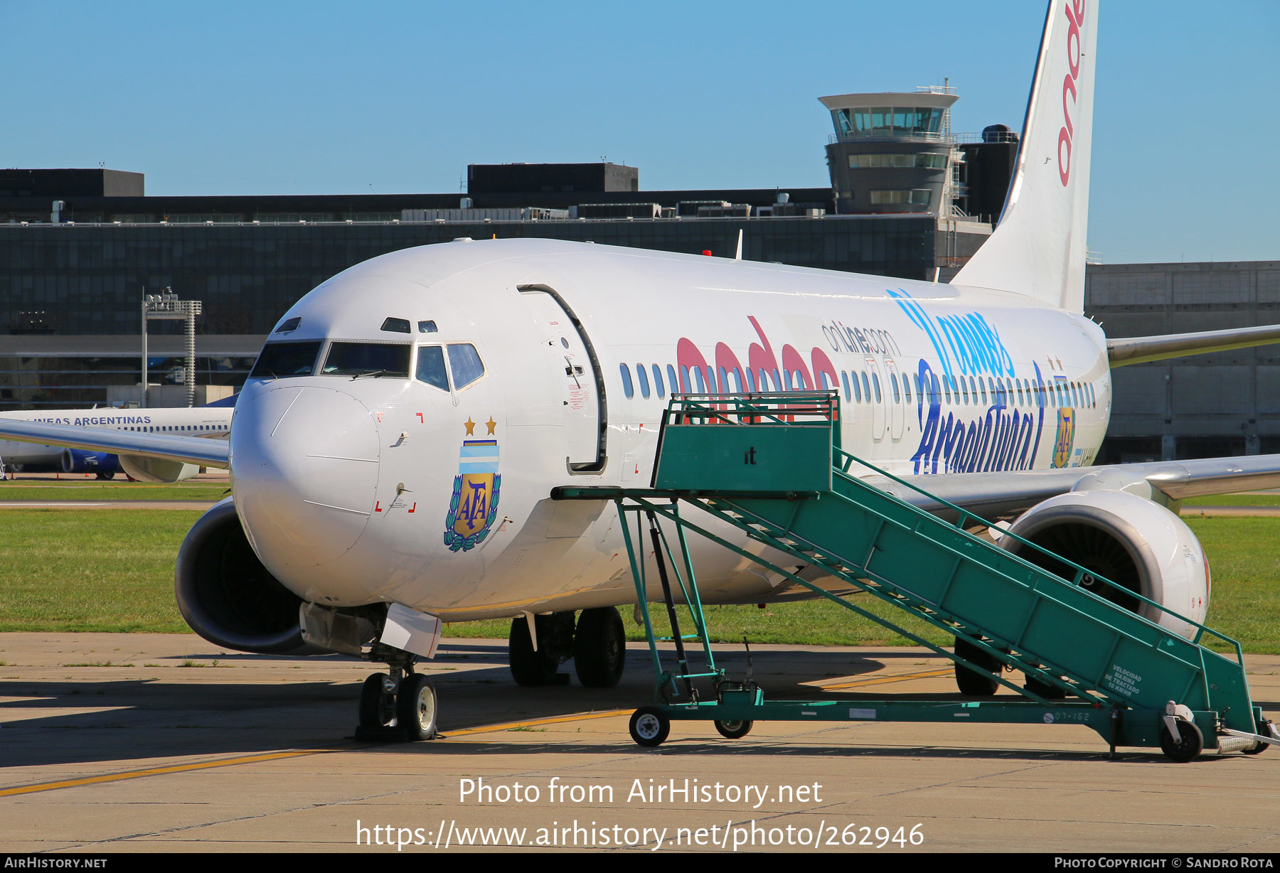 Aircraft Photo of LV-HHK | Boeing 737-85F | Andes Líneas Aéreas | AirHistory.net #262946