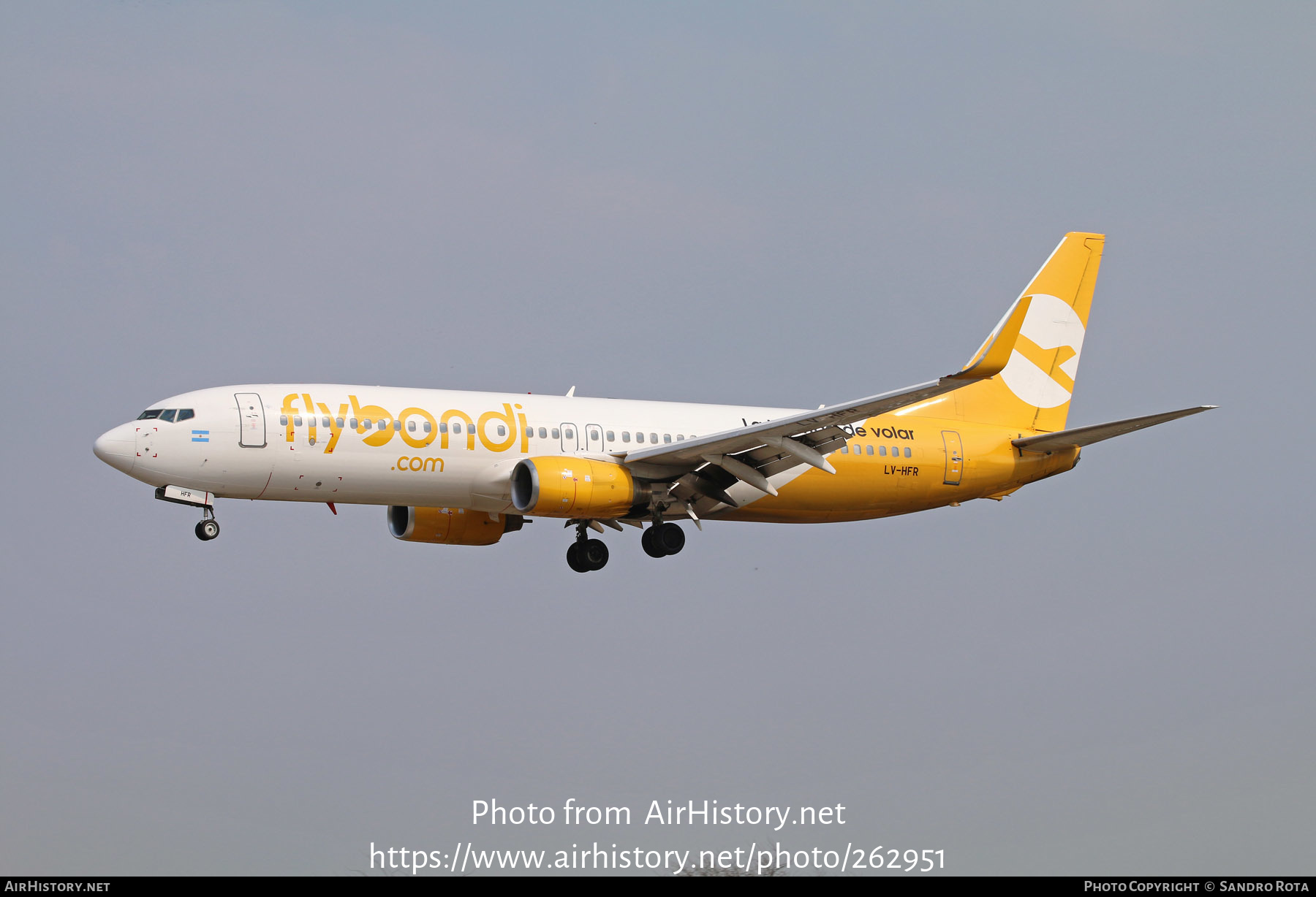 Aircraft Photo of LV-HFR | Boeing 737-86J | FlyBondi | AirHistory.net #262951