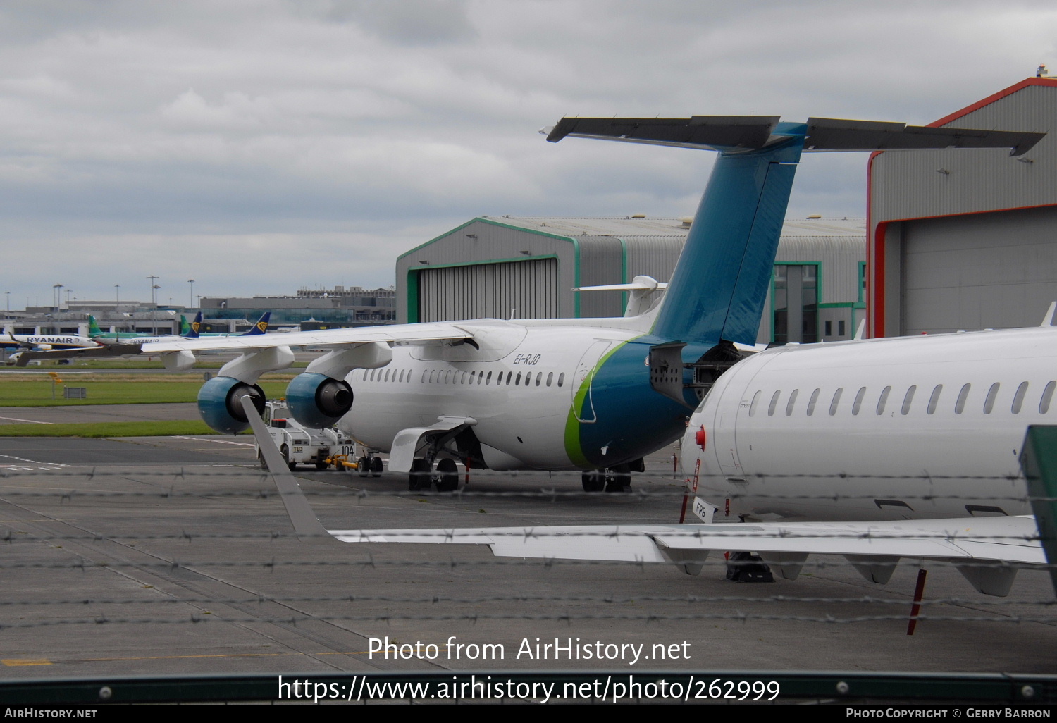 Aircraft Photo of EI-RJD | British Aerospace Avro 146-RJ85 | CityJet | AirHistory.net #262999