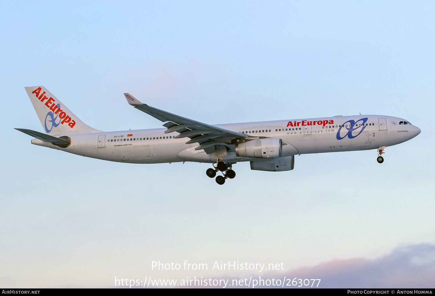 Aircraft Photo of EC-LXA | Airbus A330-343E | Air Europa | AirHistory.net #263077