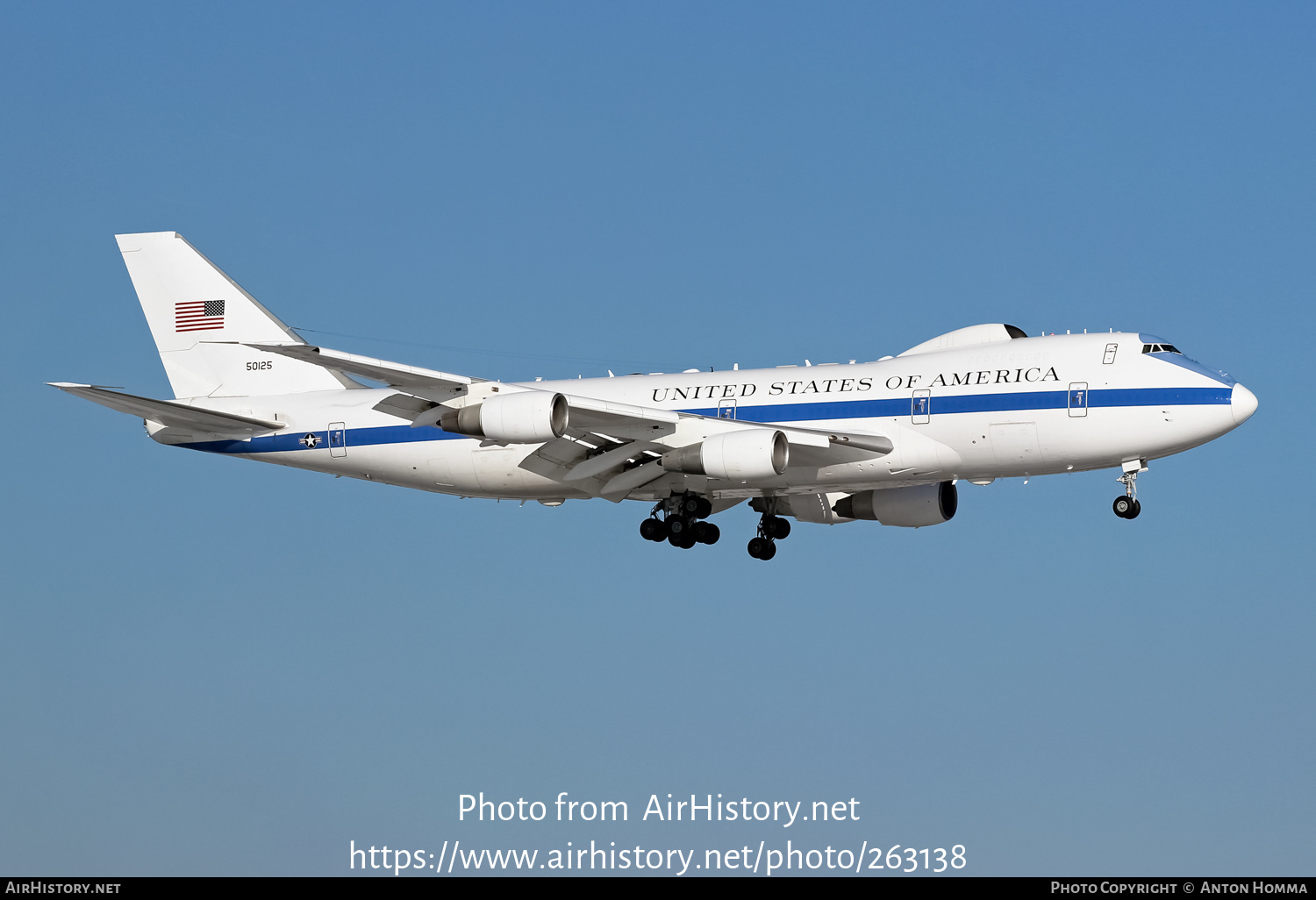 Aircraft Photo of 75-0125 / 50125 | Boeing E-4B | USA - Air Force | AirHistory.net #263138