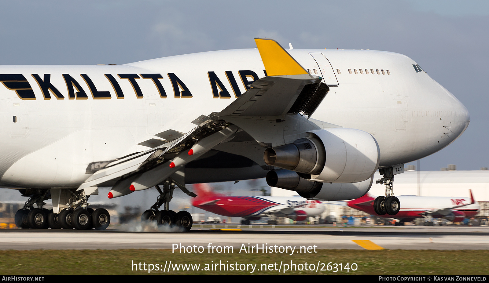 Aircraft Photo of N743CK | Boeing 747-446(BCF) | Kalitta Air | AirHistory.net #263140