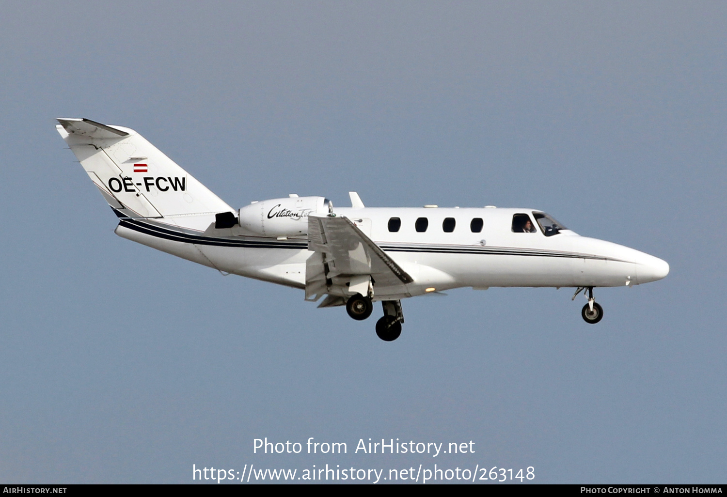 Aircraft Photo of OE-FCW | Cessna 525 CitationJet | AirHistory.net #263148