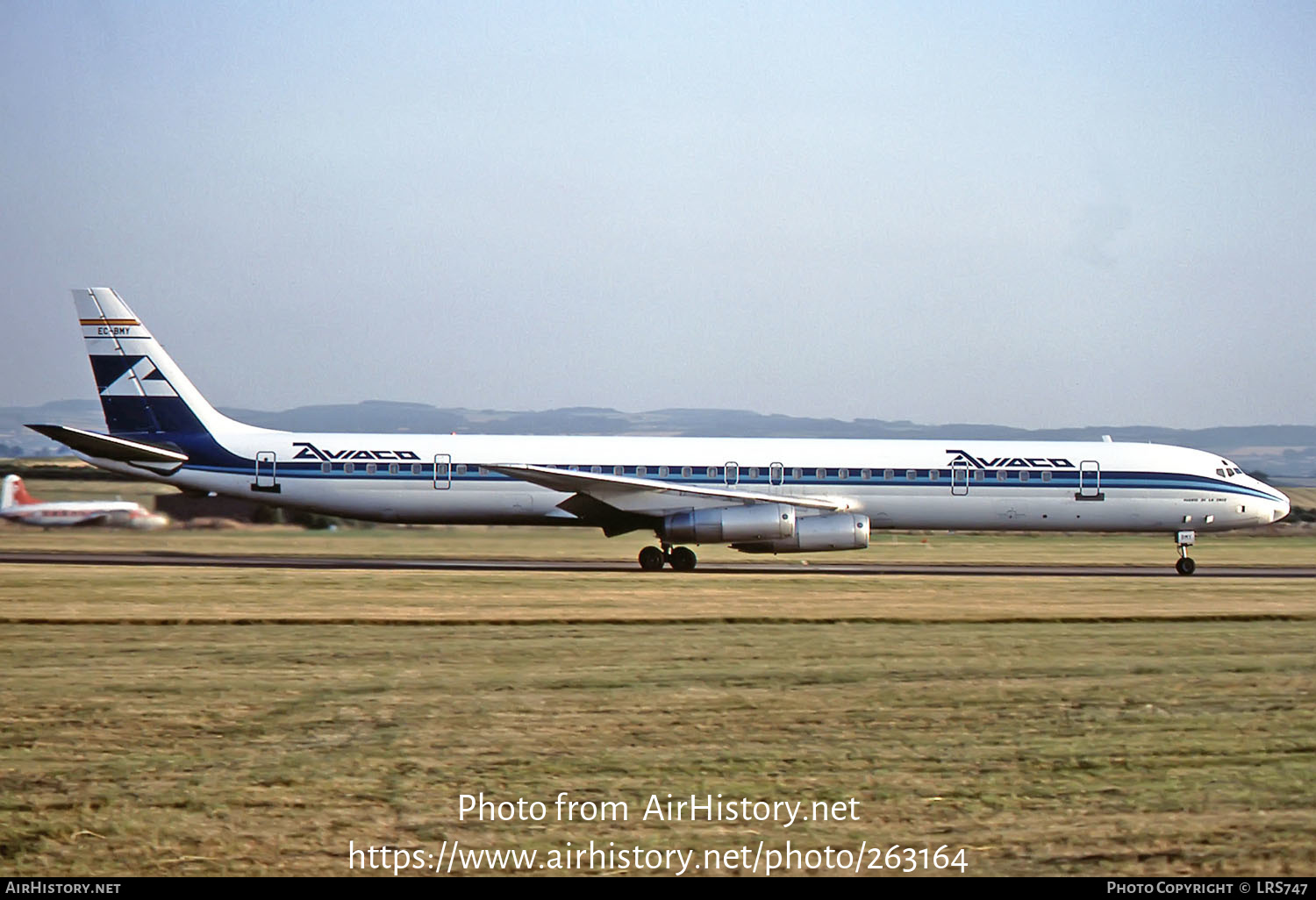 Aircraft Photo of EC-BMY | McDonnell Douglas DC-8-63 | Aviaco | AirHistory.net #263164