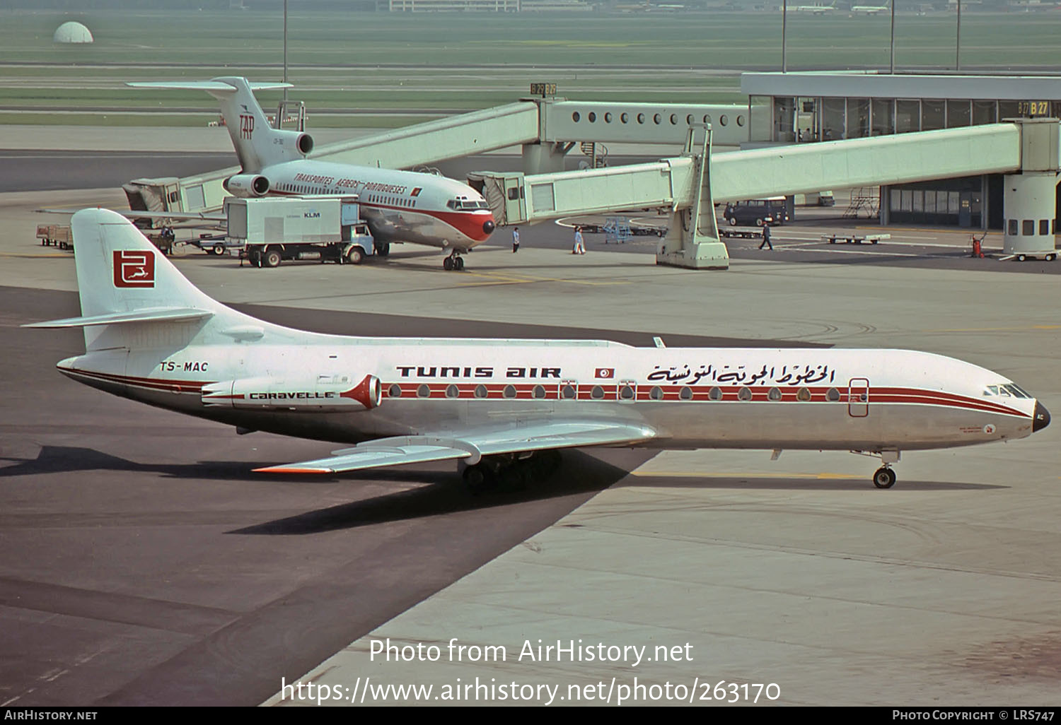 Aircraft Photo of TS-MAC | Sud SE-210 Caravelle III | Tunis Air | AirHistory.net #263170