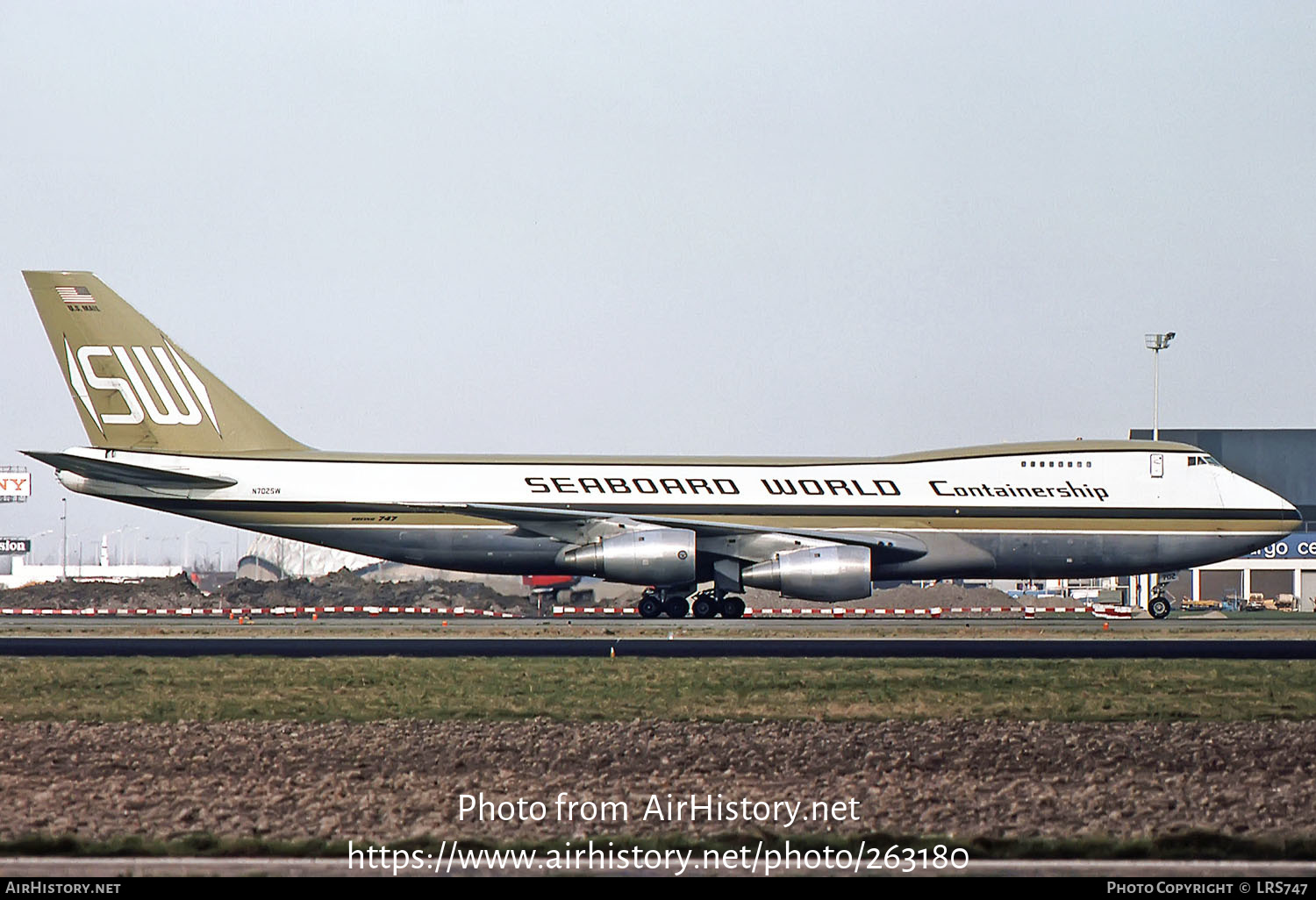 Aircraft Photo of N702SW | Boeing 747-245F/SCD | Seaboard World Airlines | AirHistory.net #263180