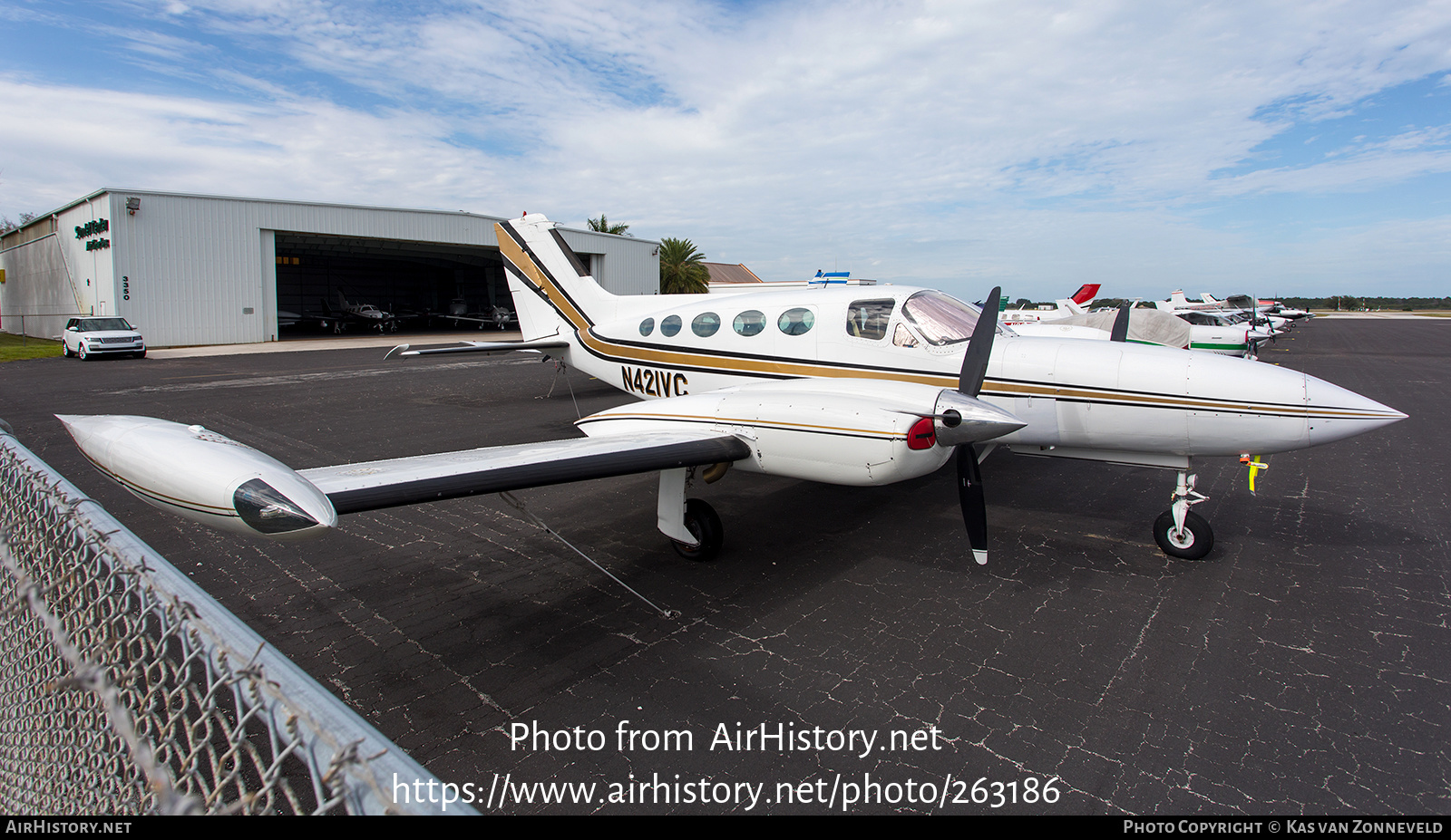 Aircraft Photo of N421VC | Cessna 421B Golden Eagle | AirHistory.net #263186