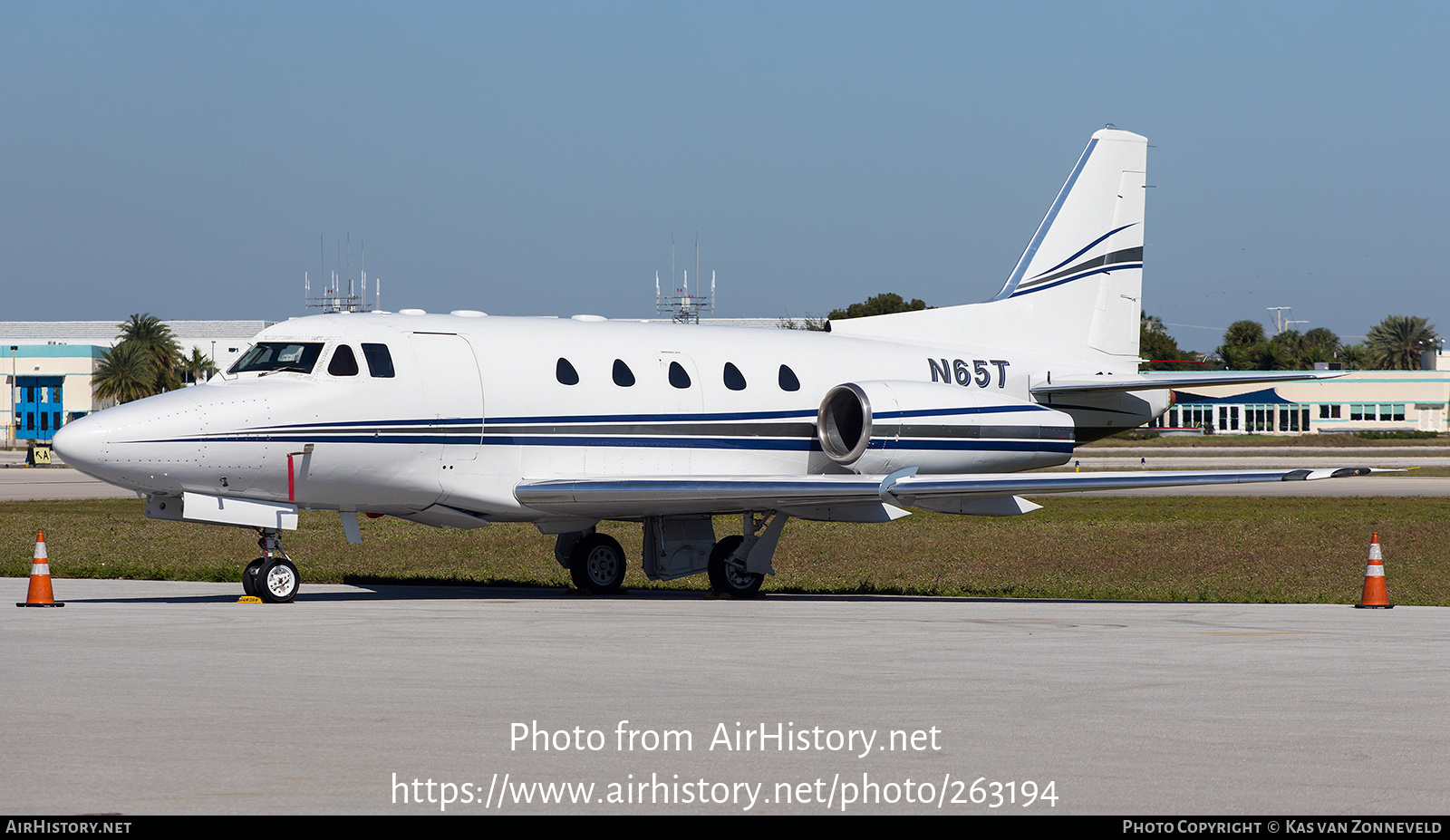 Aircraft Photo of N65T | North American Rockwell NA-465 Sabreliner 65 | AirHistory.net #263194