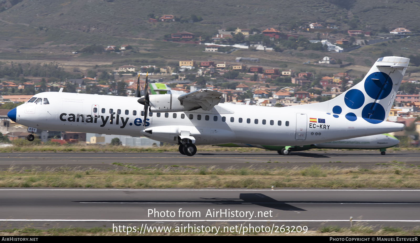 Aircraft Photo of EC-KRY | ATR ATR-72-500 (ATR-72-212A) | Canaryfly | AirHistory.net #263209