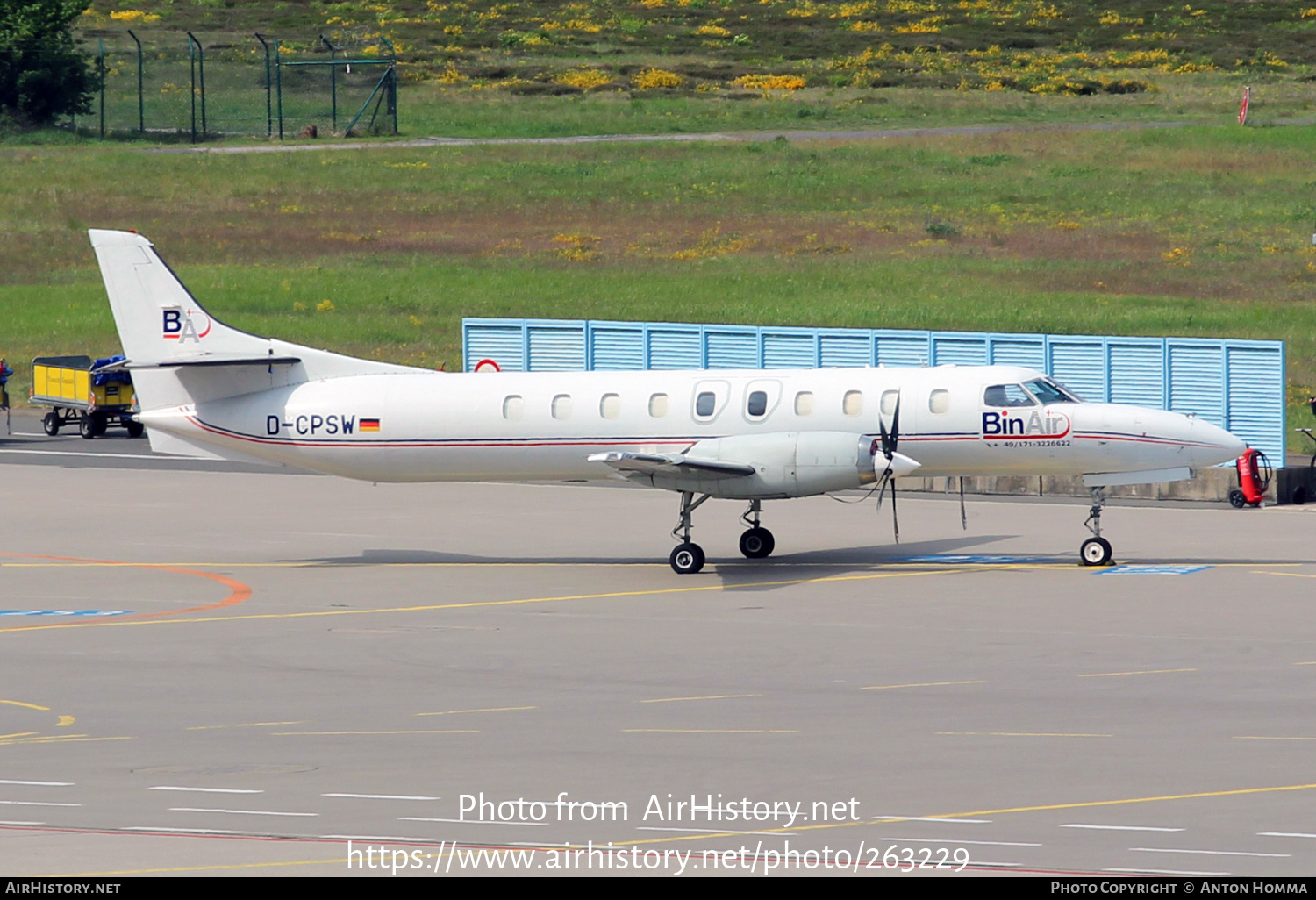 Aircraft Photo of D-CPSW | Fairchild SA-227AC Metro III | BinAir Aero Service | AirHistory.net #263229